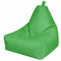 Ecopuf Keiko Outdoor Sitzsack Sessel mit Griff - Robuste Entspannung für Zuhause, Größe M - Grün