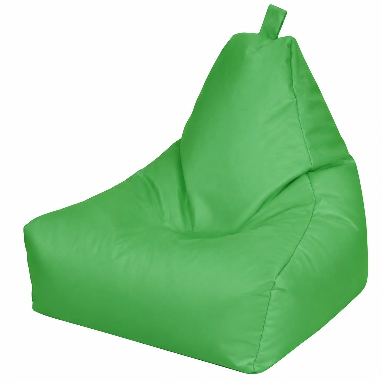 Ecopuf Keiko Outdoor Sitzsack Sessel mit Griff - Robuste Entspannung für Zuhause, Größe M - Grün