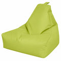Keiko M Outdoor Sitzsack mit Griff - Robuster Olivgrüner Entspannungssessel - Größe M 100x80x85cm