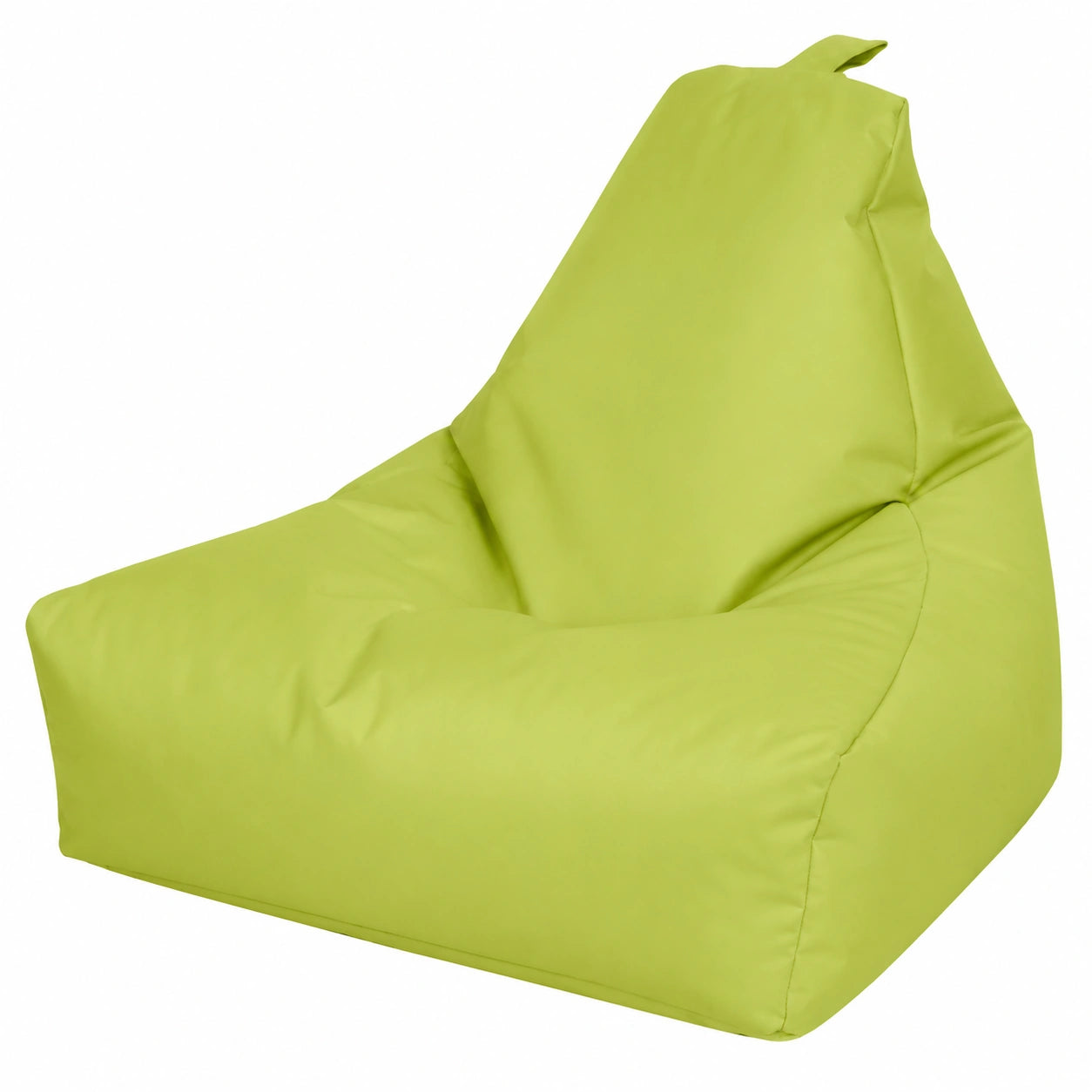 Keiko M Outdoor Sitzsack mit Griff - Robuster Olivgrüner Entspannungssessel - Größe M 100x80x85cm