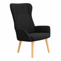 Eleganter Relaxsessel aus Metall mit atmungsaktivem Stoffbezug, ideal für Ess- und Wohnzimmer, hellgrau