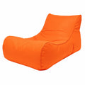 Hochwertiger Outdoor Sitzsack Sessel mit Stauraum und Griff – Orange, 115x65x60cm