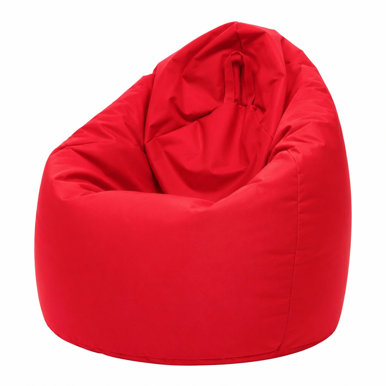 Ecopuf Sako XL Sitzsack für Kinderzimmer - Outdoor Sitzmöbel, Robust und Bequem, Rot 85x135cm