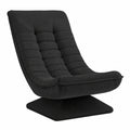 Ergonomischer Relaxsessel Korsika mit 360° Drehfunktion und 5-lagiger Polsterung - Komfortabler Cordsessel für Ihr Wohnzimmer - Grau