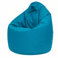 Ecopuf Outdoor Sitzsack XL für Kinderzimmer - Robuster Relaxsessel Hellblau 85x135 cm